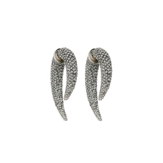 Brinco Safari Strass Classics Prata Boho